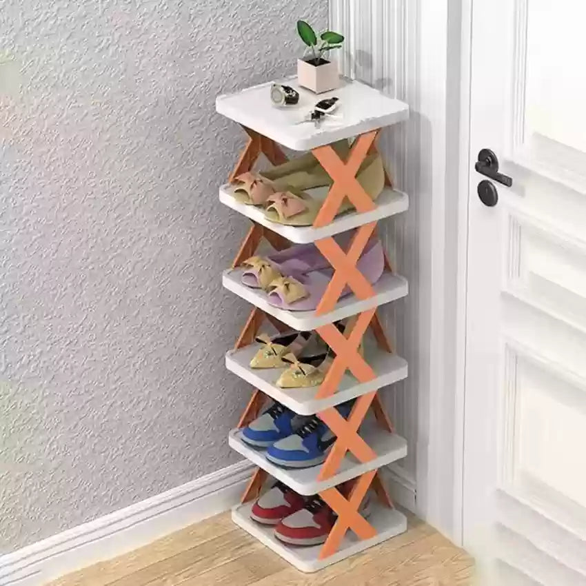 Multiple Layers Plastic Shoe Rack